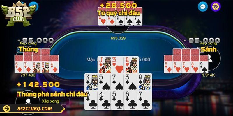 3 bí kíp chơi game bài Mậu Binh kiếm bộn tiền