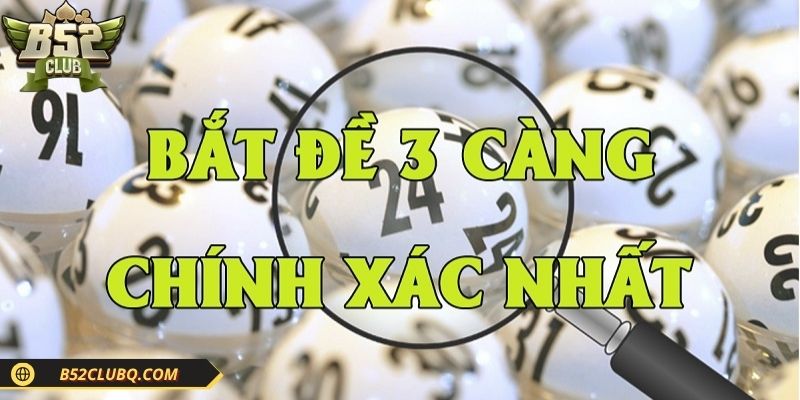 Đôi chút cơ bản về hình thức cược ba càng
