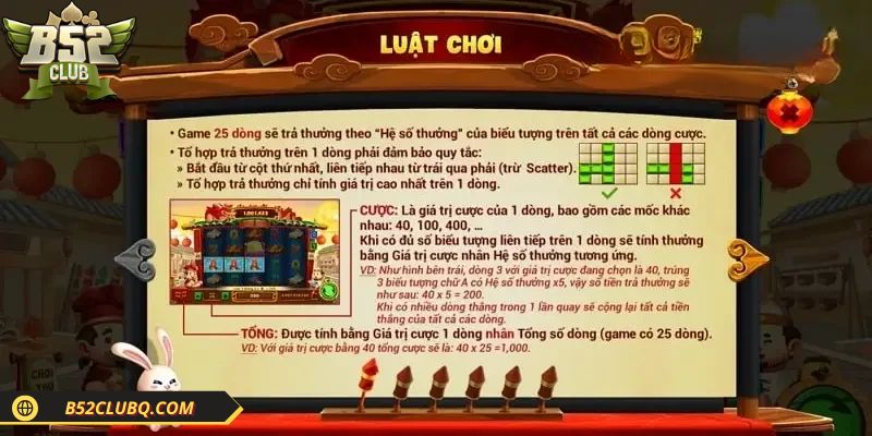Luật cược slot Phá Cổ Đèn Lồng chi tiết nhất